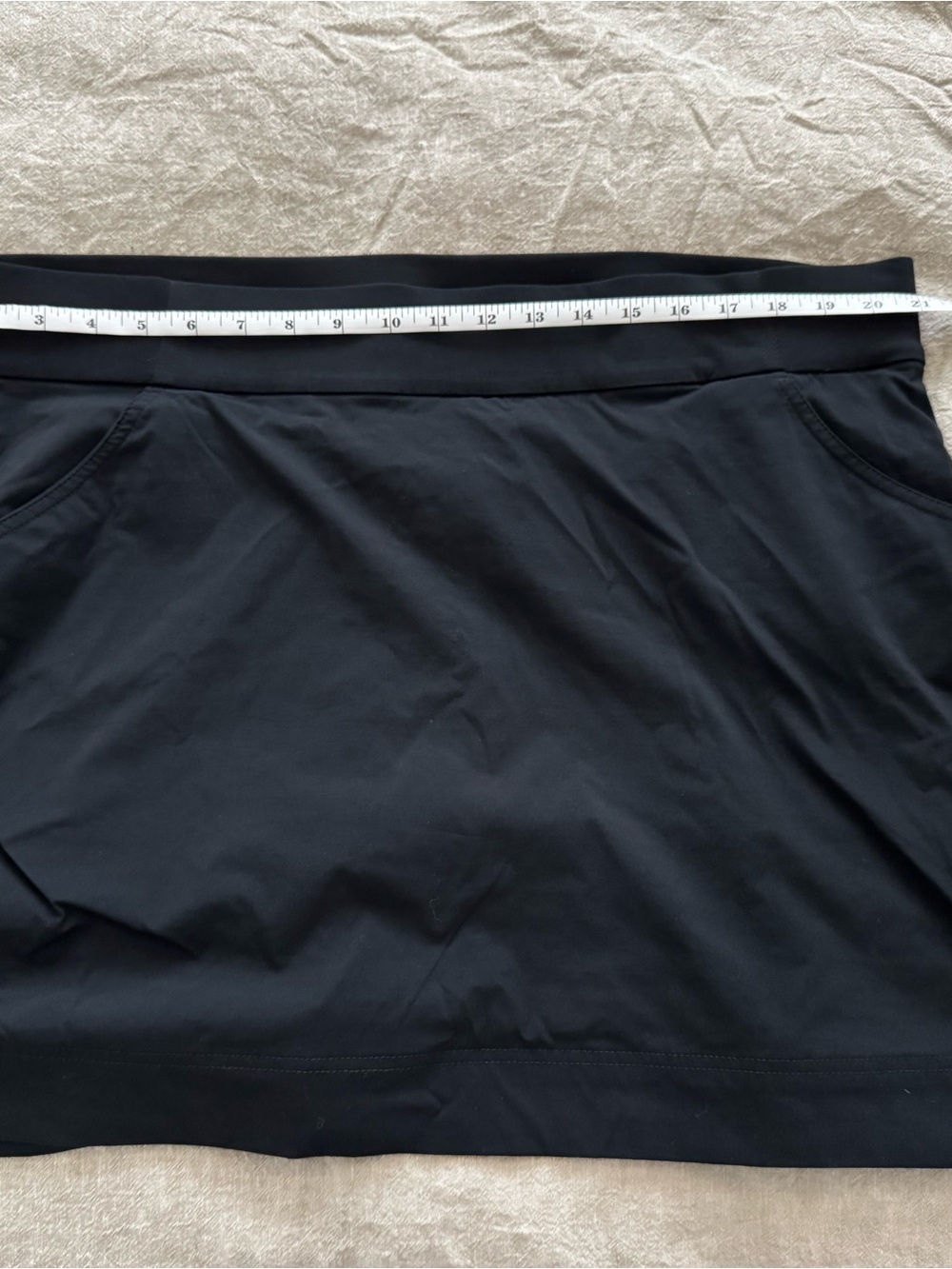 Columbia Black Athletic Skort with Side Pockets